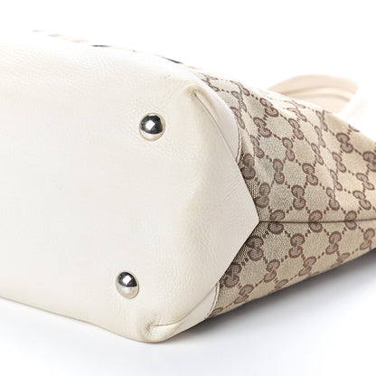 Gucci Monogram Web Sunset Tote Off White 9 of 9