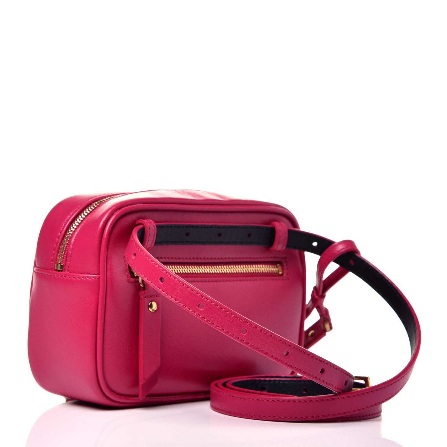 Calfskin Matelasse Monogram Lou Belt Bag Bright Pink