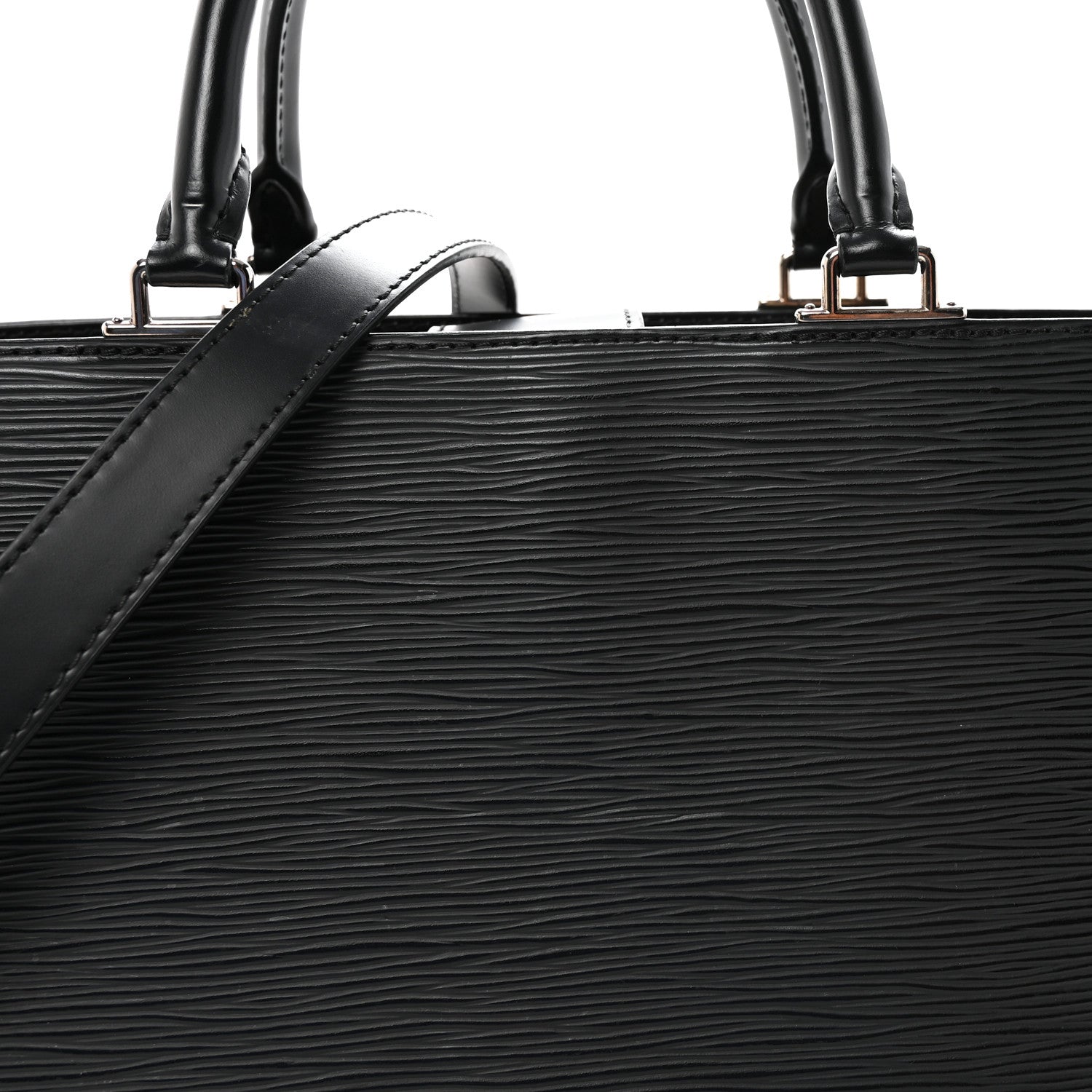 Louis Vuitton Epi Kleber MM Black 7 of 9