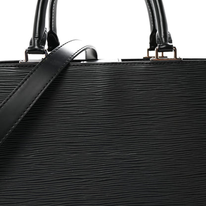 Louis Vuitton Epi Kleber MM Black 7 of 9