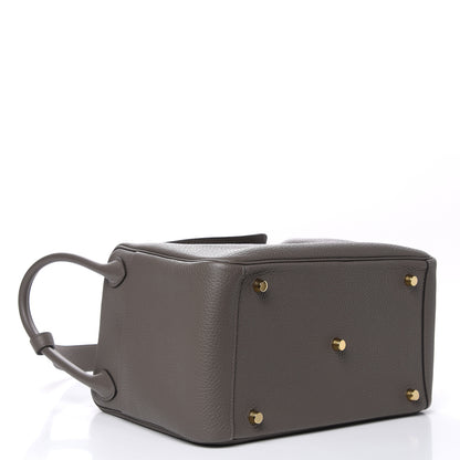 Hermes Taurillon Clemence Lindy 30 Etain 4 of 11