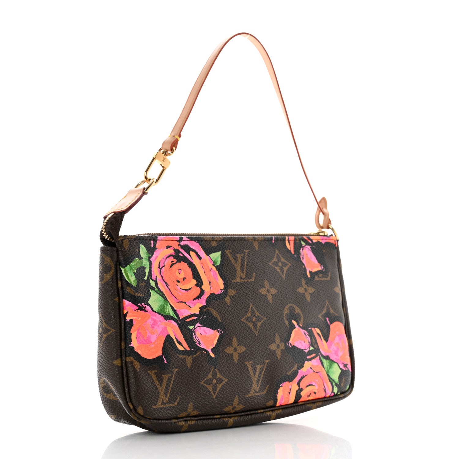 Louis Vuitton Monogram Roses Pochette Accessories 3 of 8