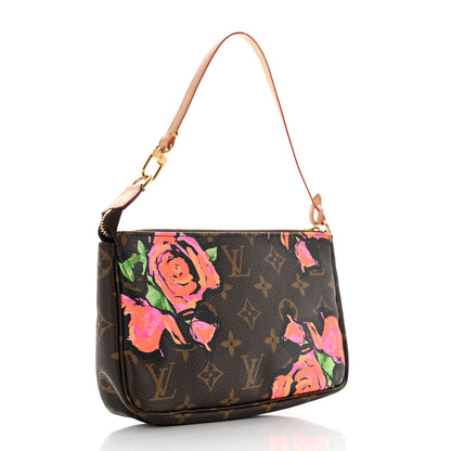 Louis Vuitton Monogram Roses Pochette Accessories 3 of 8