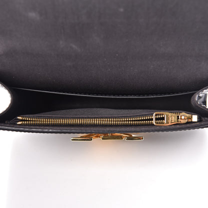 Louis Vuitton Patent Chain Louise MM Black 5 of 10