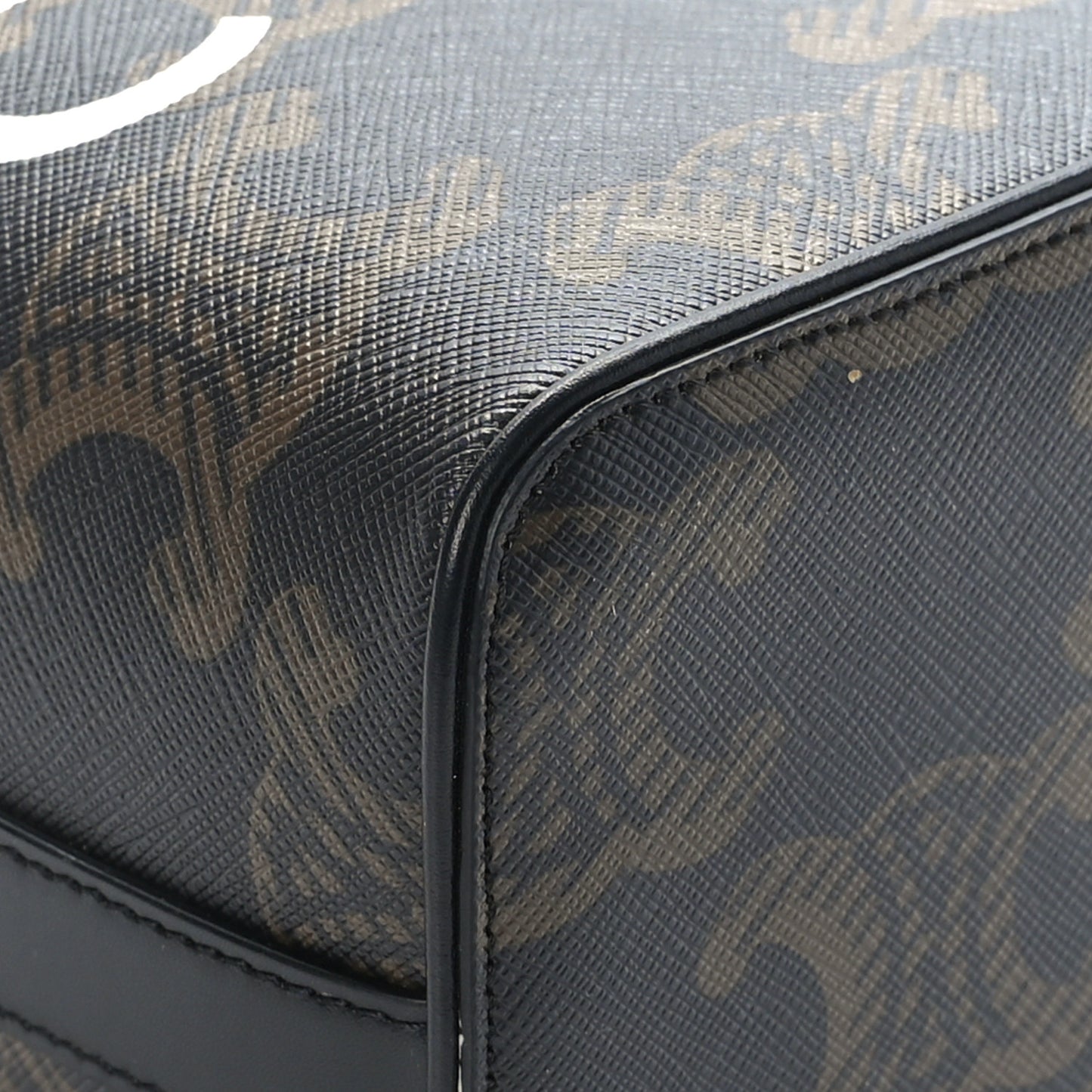 Triomphe Canvas Vanity Crossbody Bag Black