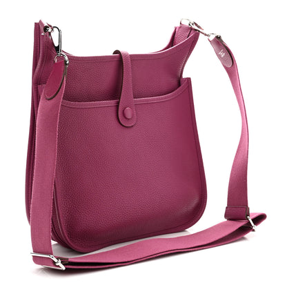 Hermes Taurillon Clemence EVELYNE III PM Tosca 3 of 10