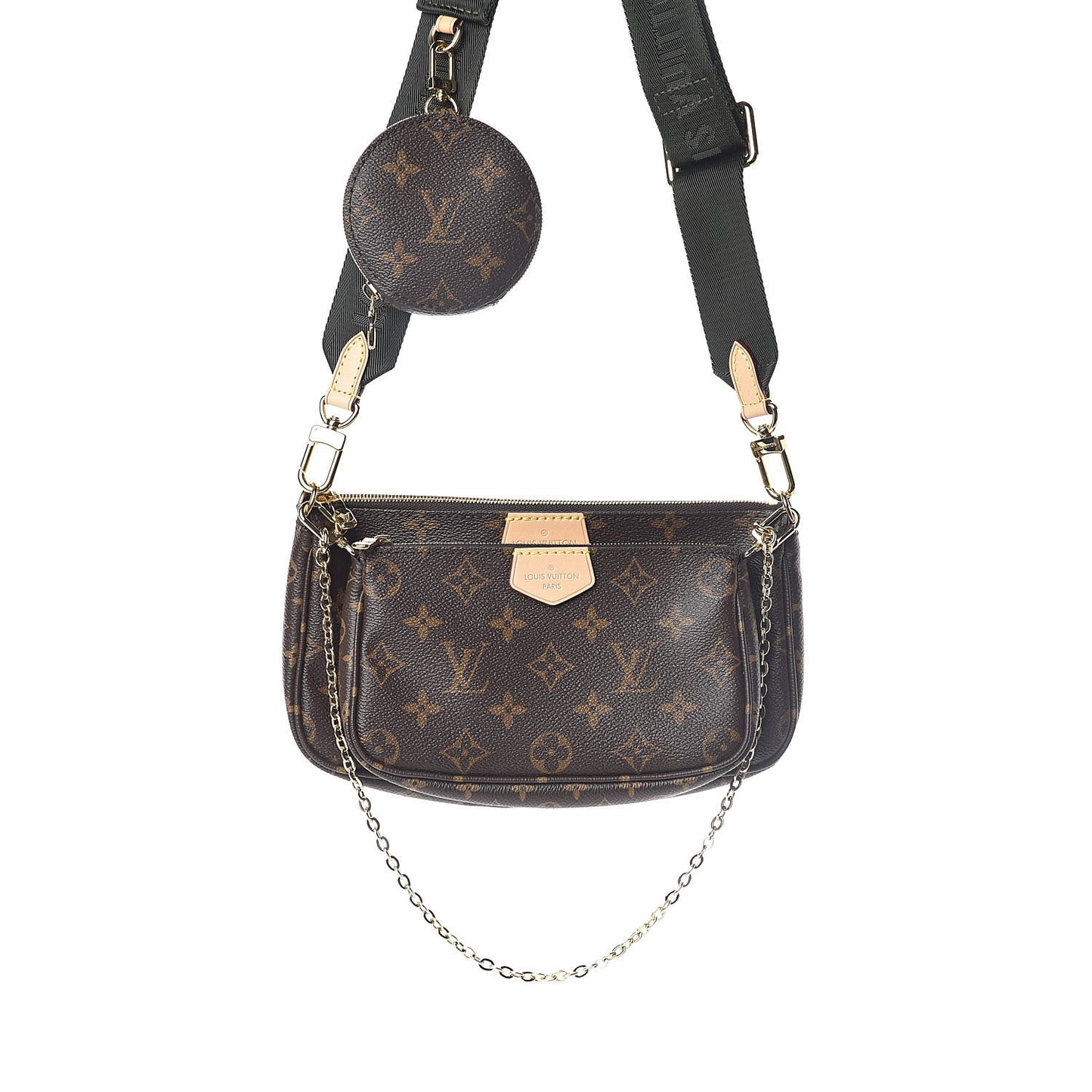 Monogram Multi Pochette Accessories Kaki