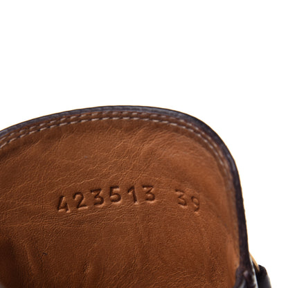 Gucci Calfskin Womens Princetown Slippers 39 Fondente Brown 11 of 13