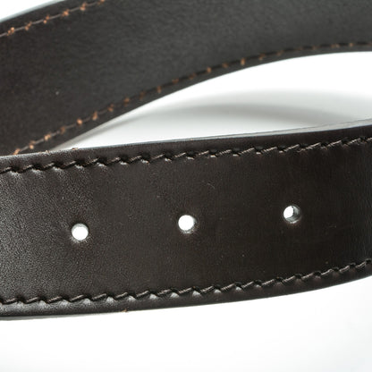 Gucci Leather Bamboo Interlocking G Belt 90 36 Black 6 of 6