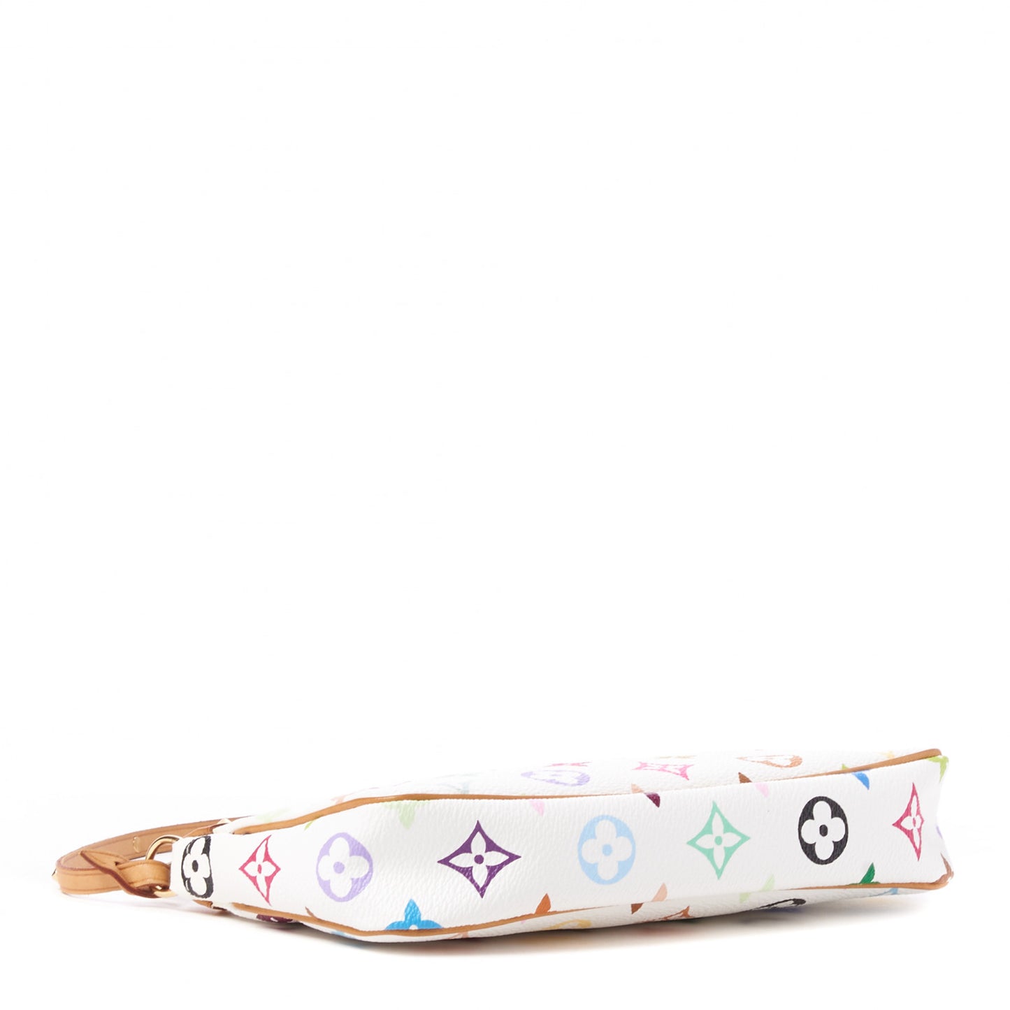 Monogram Multicolor Pochette Accessories White