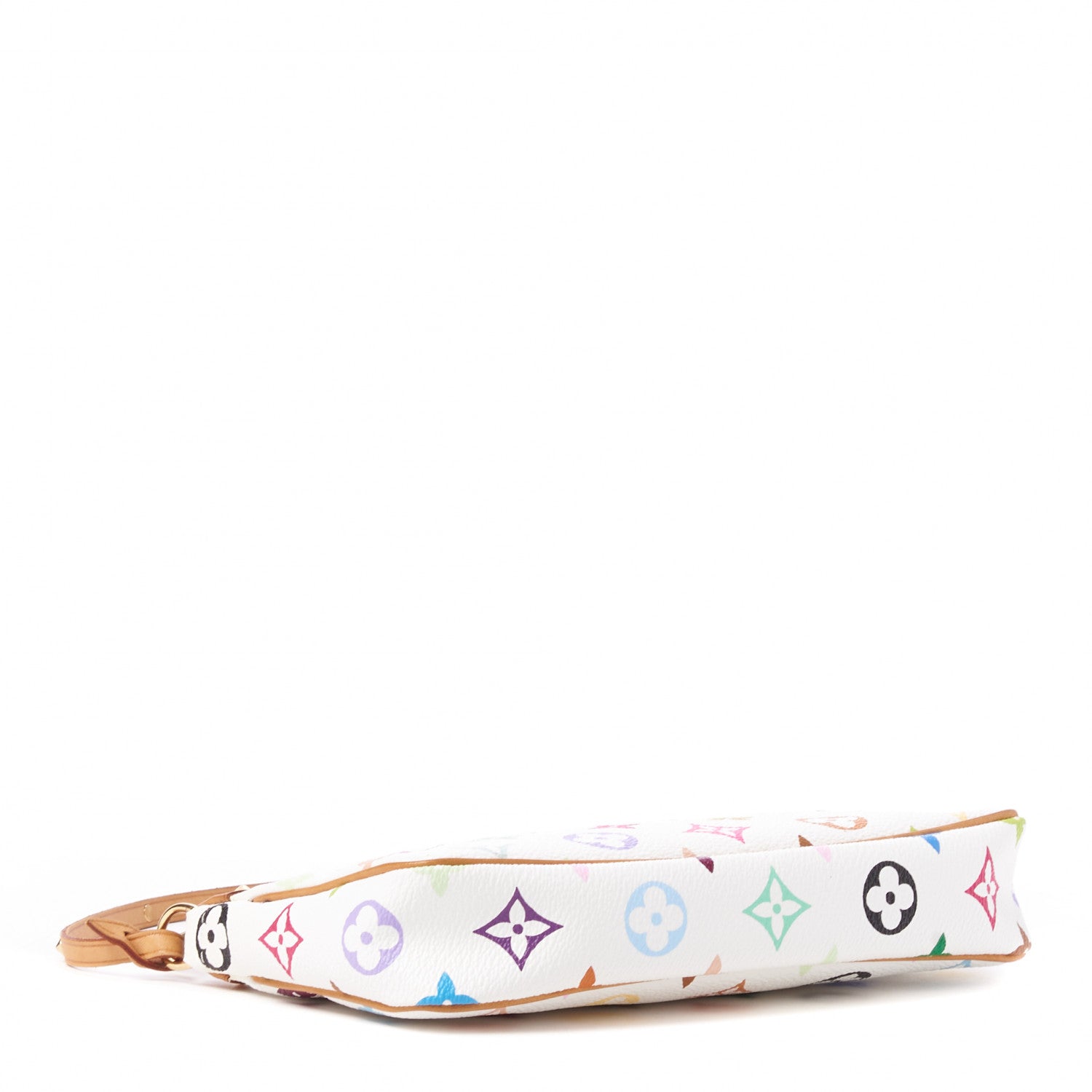 Louis Vuitton Monogram Multicolor Pochette Accessories White 3 of 8