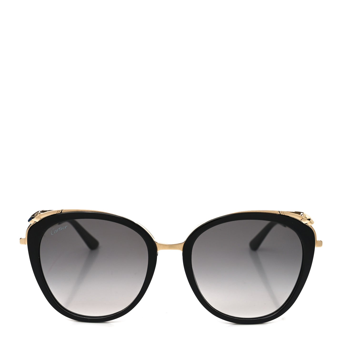 Panthere De Cartier Sunglasses CT0150S Black Gold