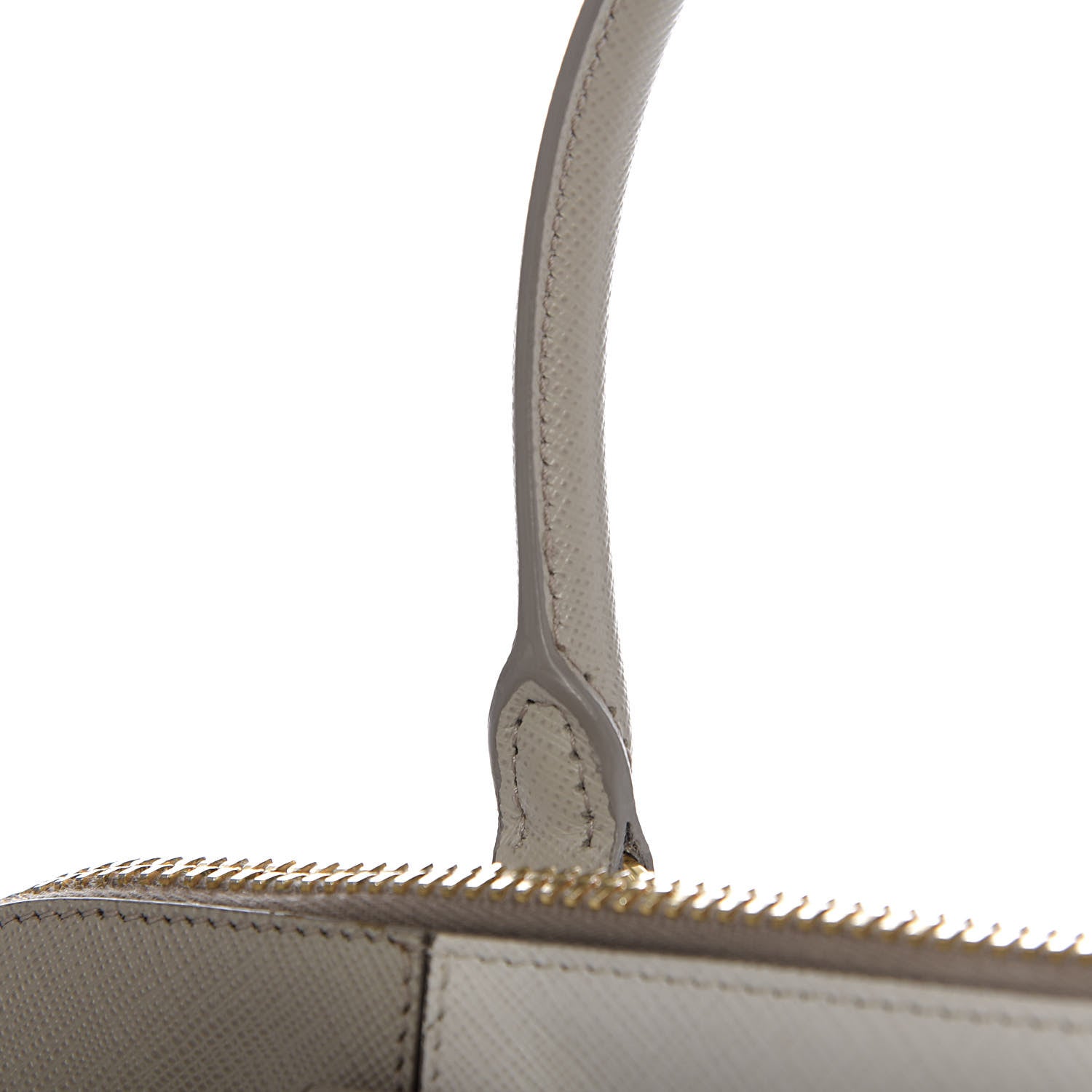 Prada Saffiano Lux Bi-Color Promenade Tote Talco Pomice 11 of 18