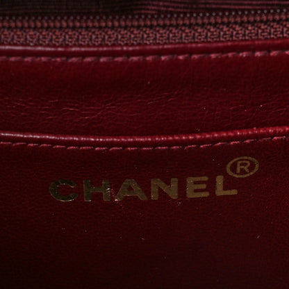 Chanel Lambskin Quilted Medium Single Flap Black 7 of 10