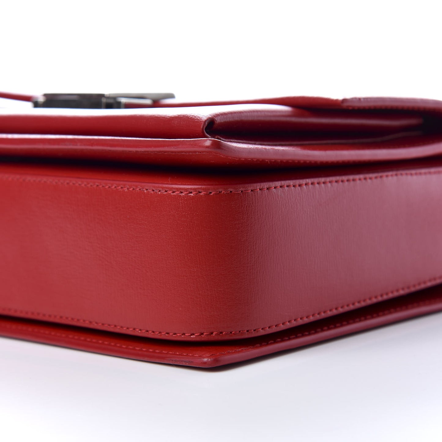 Calfskin Medium Bellechasse Satchel Red