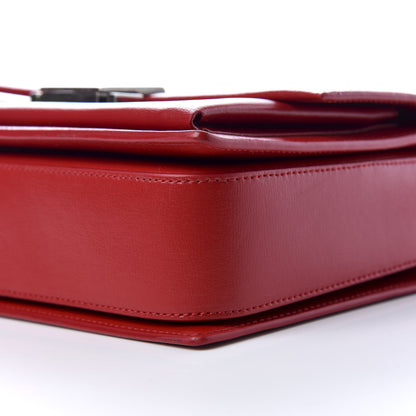 Saint Laurent Calfskin Medium Bellechasse Satchel Red 9 of 10