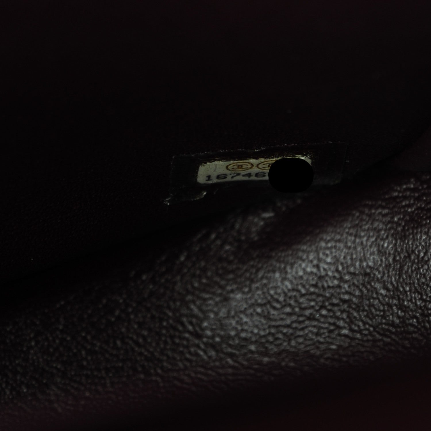 Chanel Caviar Quilted Maxi Double Flap Burgundy 7 of 7
