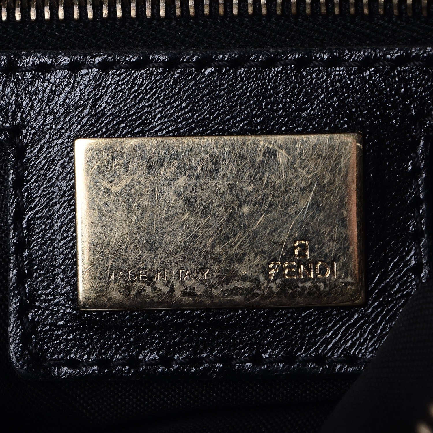 Fendi Zucca Shoulder Bag Tobacco 5 of 10