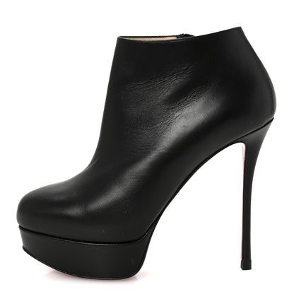Christian Louboutin Calfskin Dirdibootie 130 Ankle Booties 36.5 Black 1 of 8