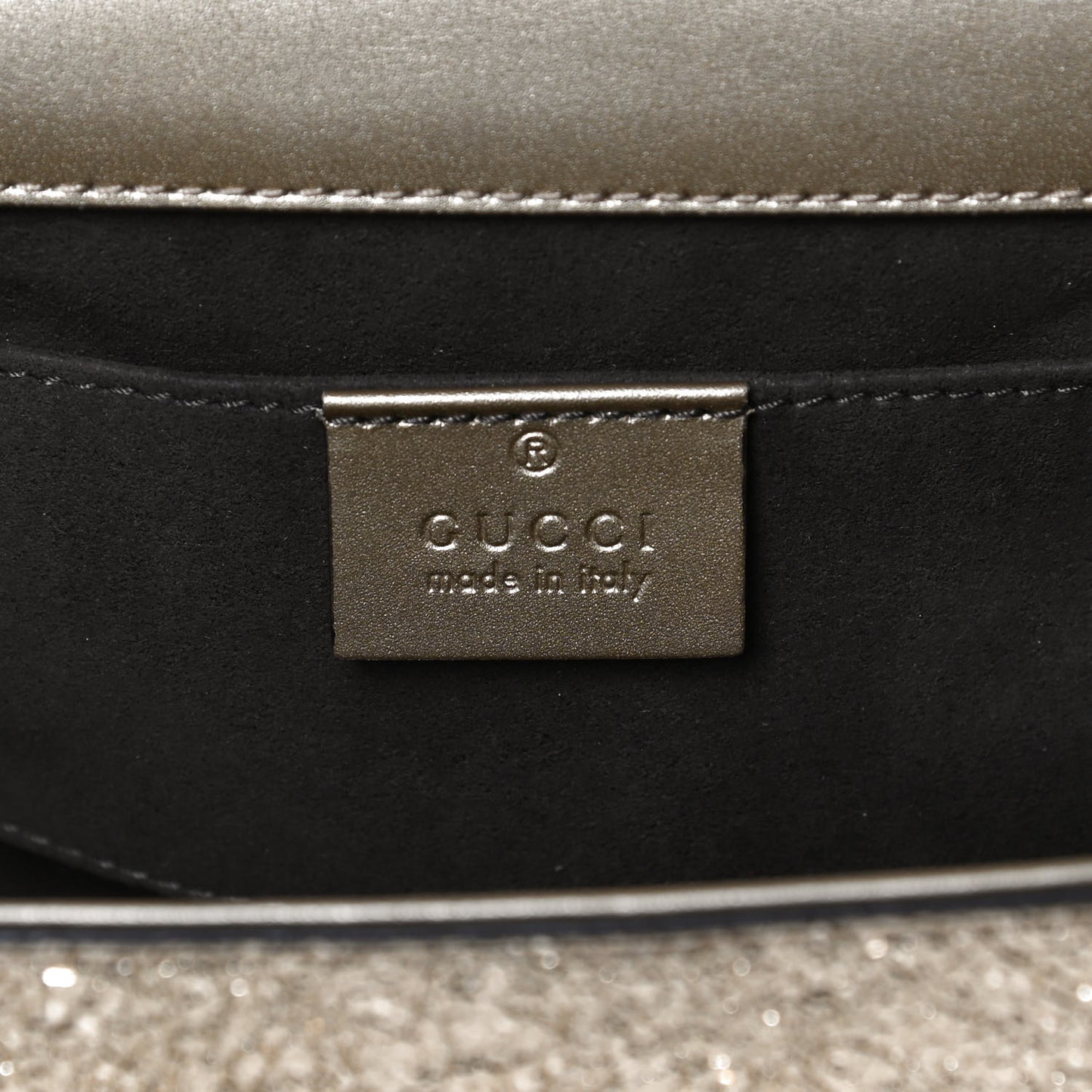 Galassia Small Padlock Shoulder Bag Platino