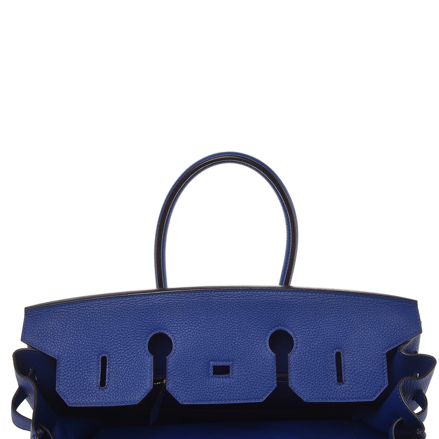 Hermes Togo Birkin 35 Bleu Electrique 8 of 32