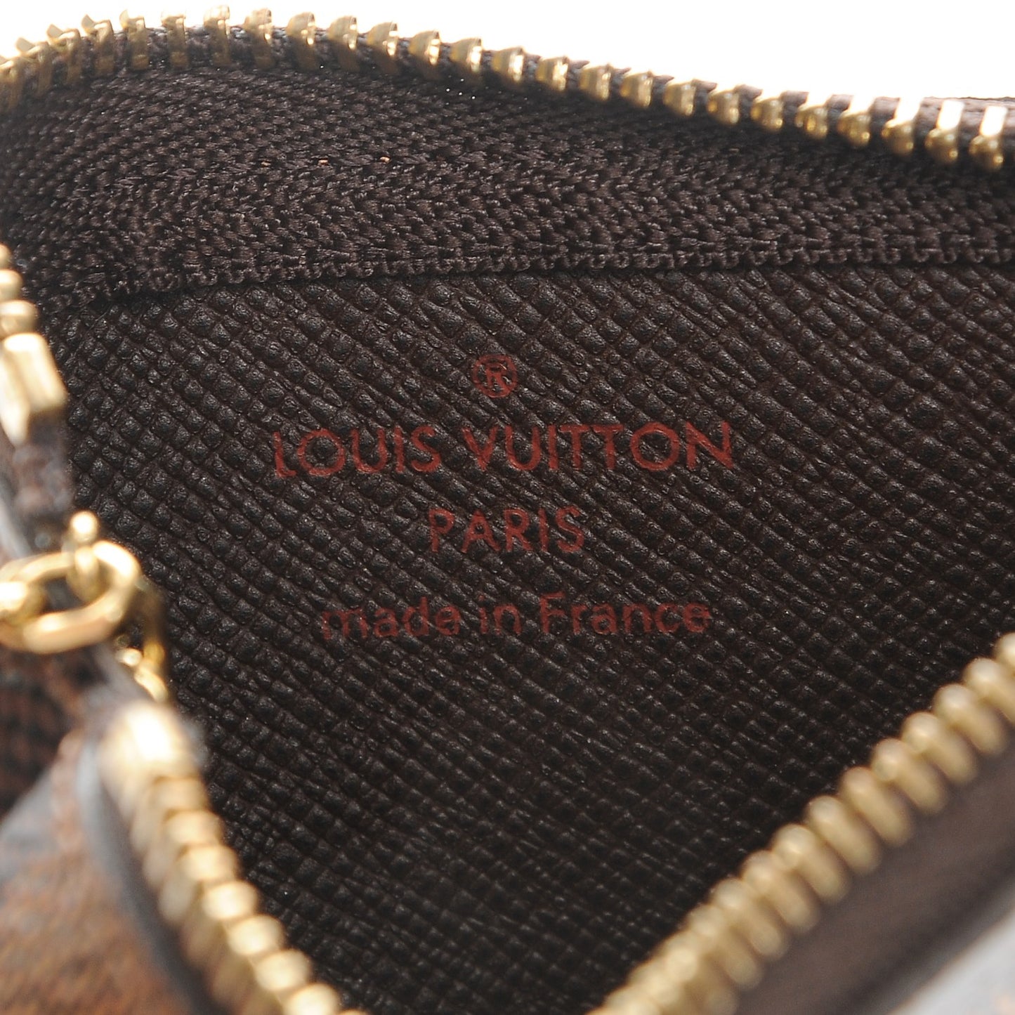 Damier Ebene Key Pouch