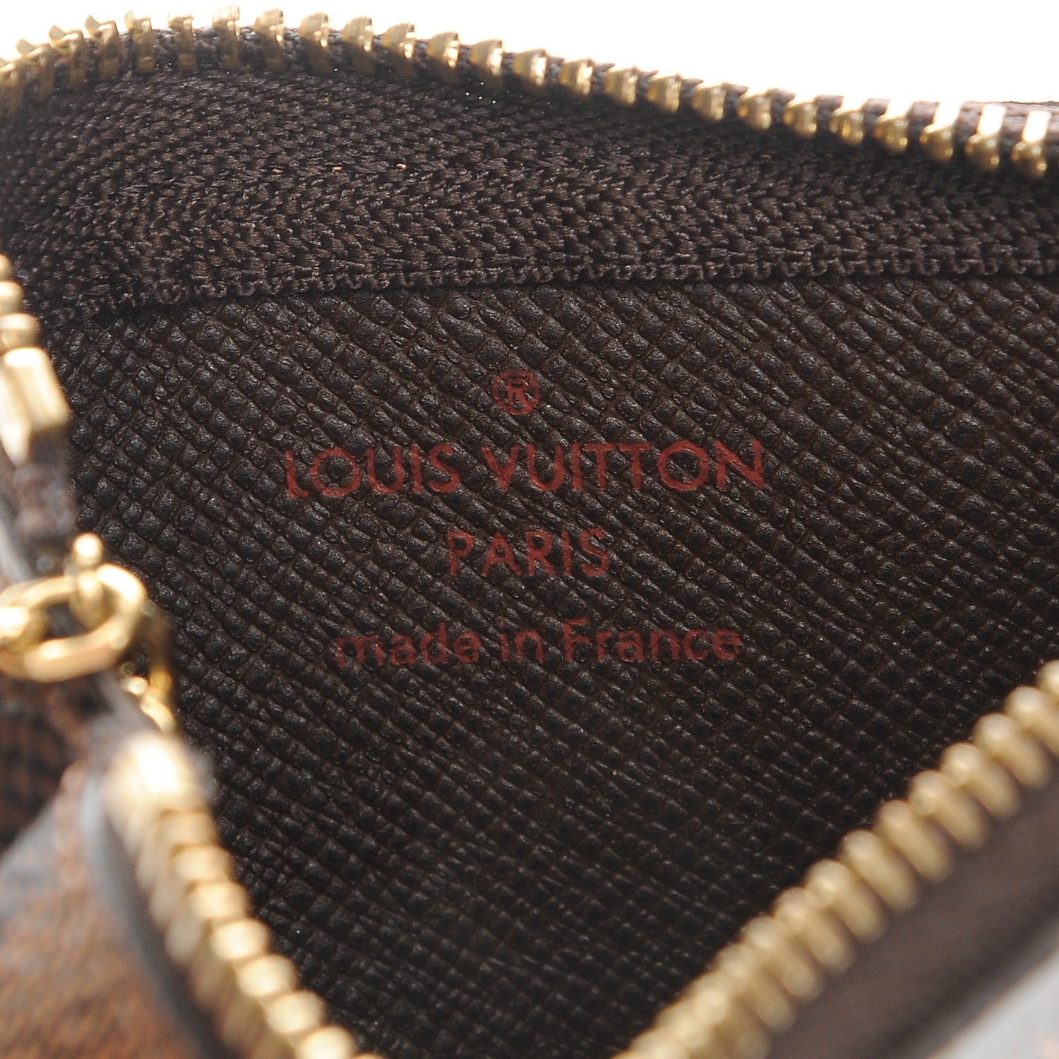 Louis Vuitton Damier Ebene Key Pouch 6 of 6
