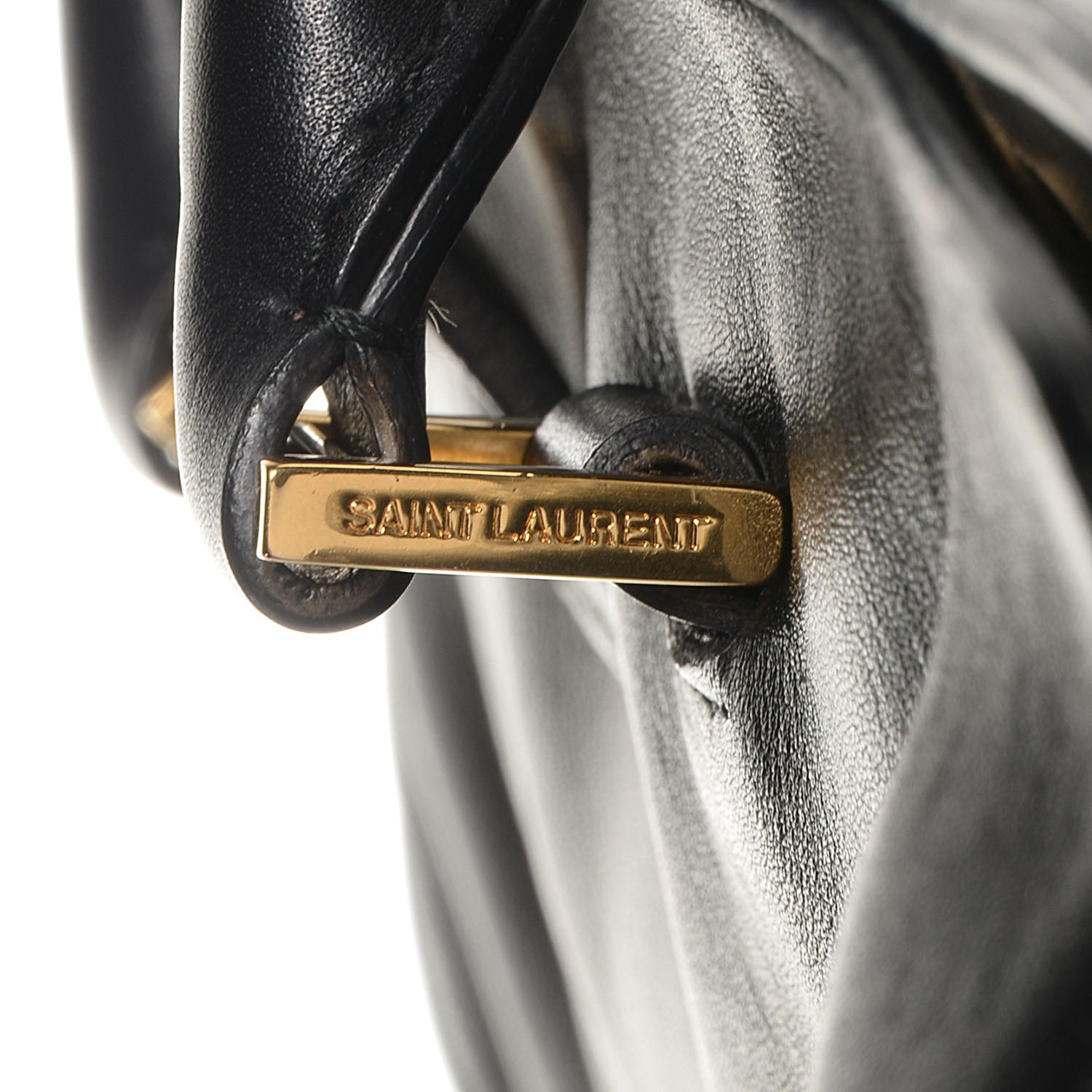Saint Laurent Calfskin Medium Classic Y Cabas Black 10 of 11