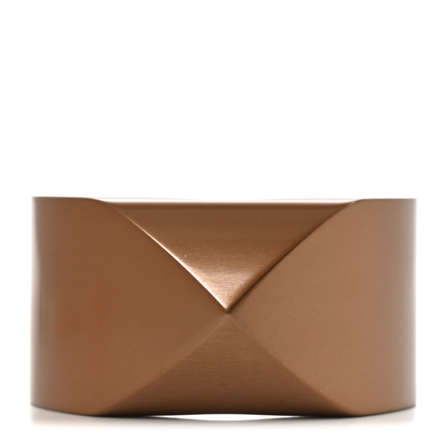 Hermes Anodized Aluminium Medor Alu Cuff Bracelet T2 Gres Lumiere 1 of 5