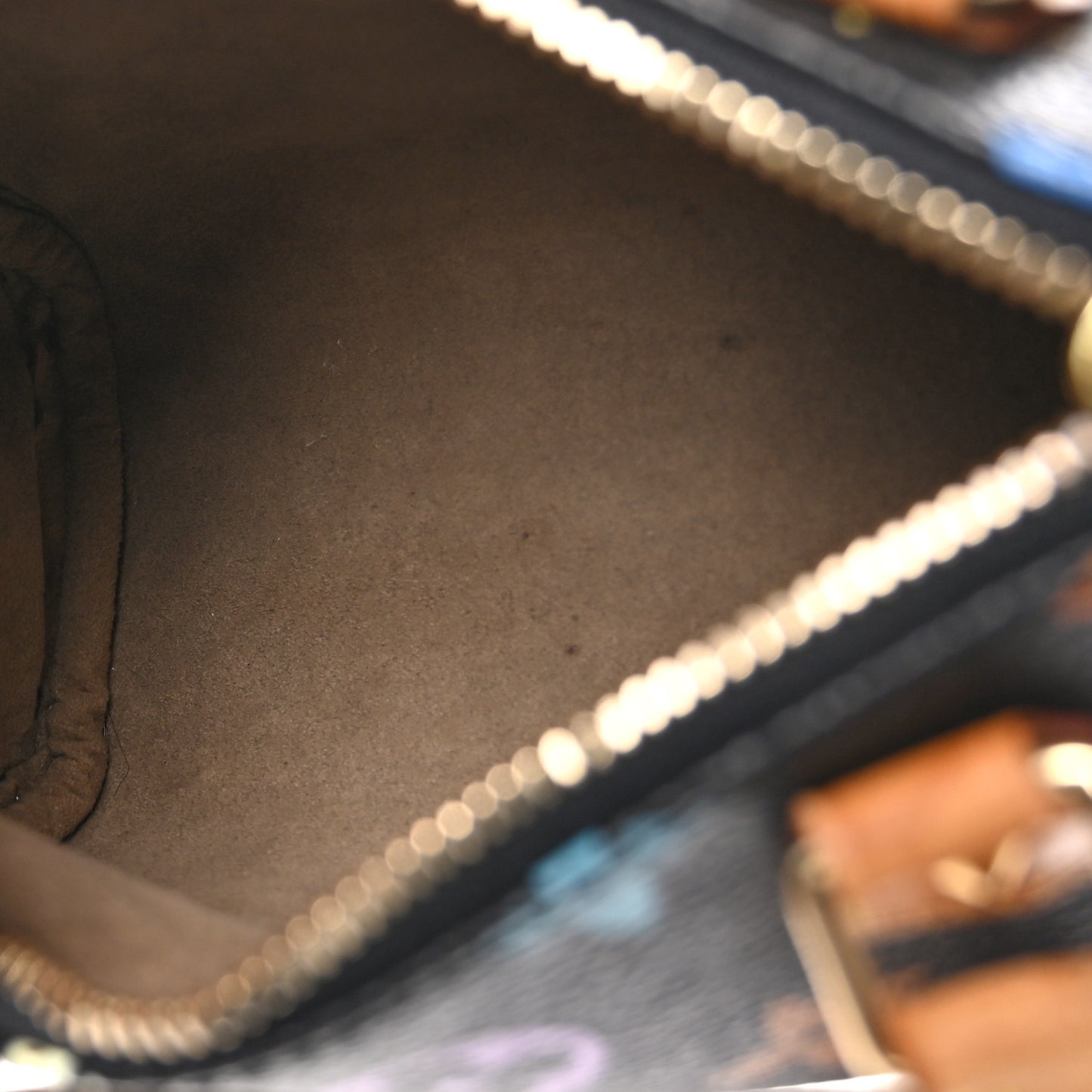 Monogram Multicolor Mini Sac HL Speedy Black