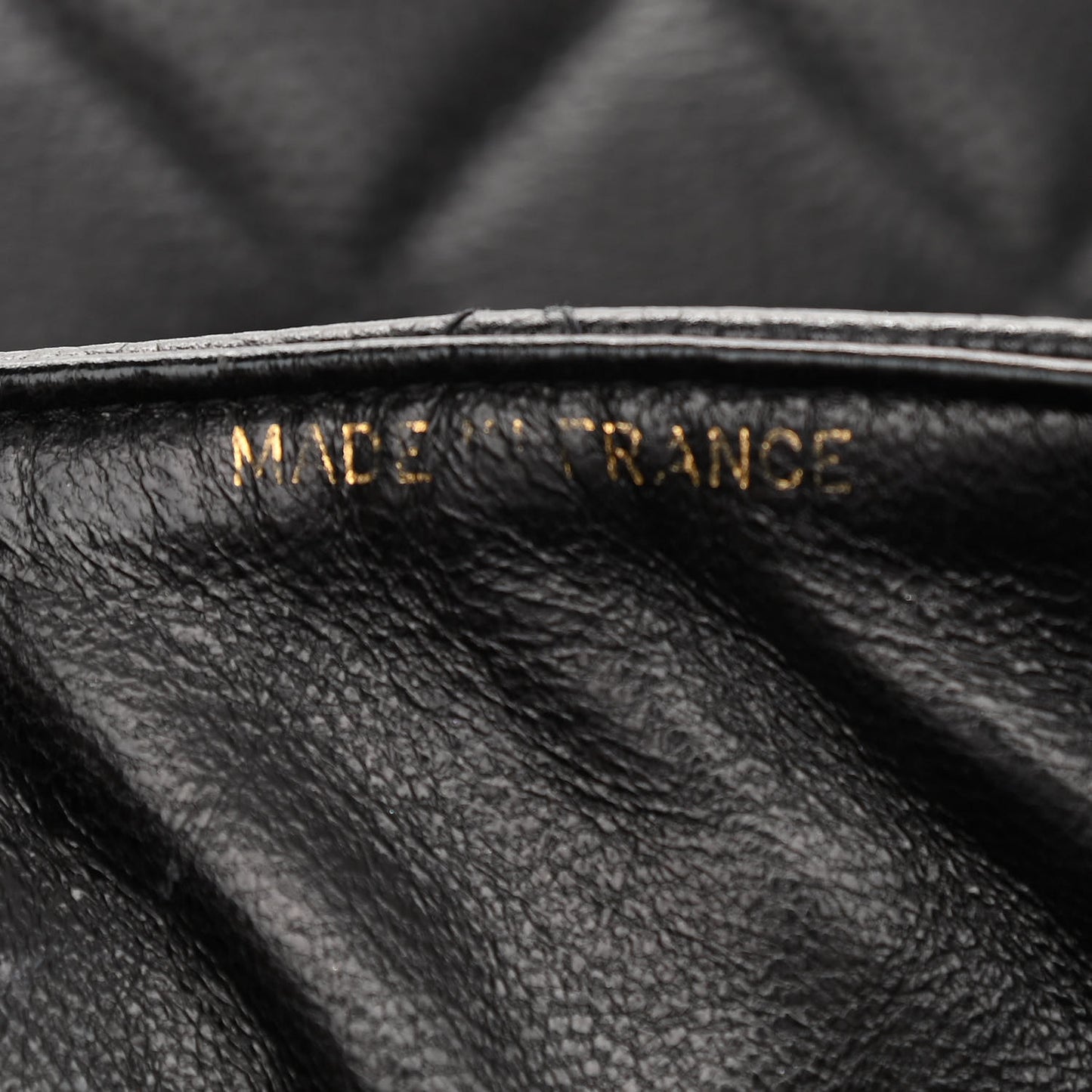 Caviar Quilted Flap Shoulder Bag Black