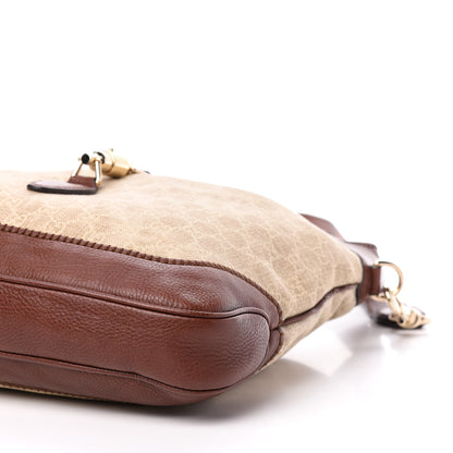 Gucci Monogram Medium New Jackie Shoulder Bag Brown 11 of 12