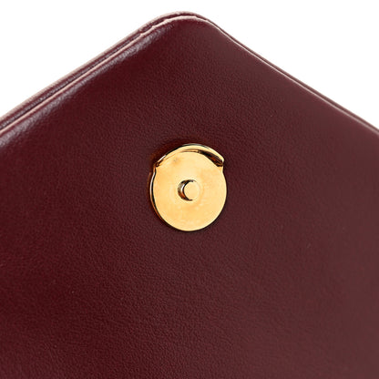 Saint Laurent Calfskin Y Quilted Monogram Toy Loulou Monogram Crossbody Bag Rouge Legion 11 of 12