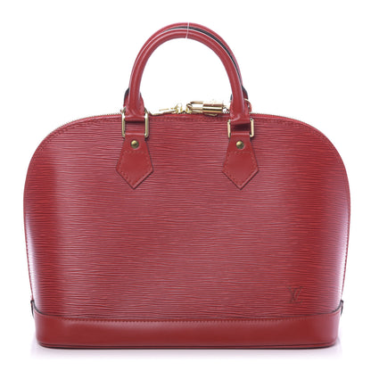 Louis Vuitton Epi Alma PM Castillan Red 1 of 9