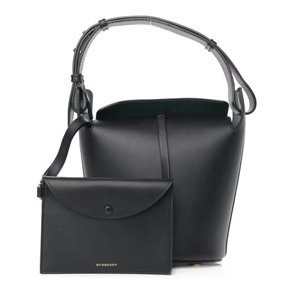 Burberry Supple Calfskin Small Bucket Black 1 of 14