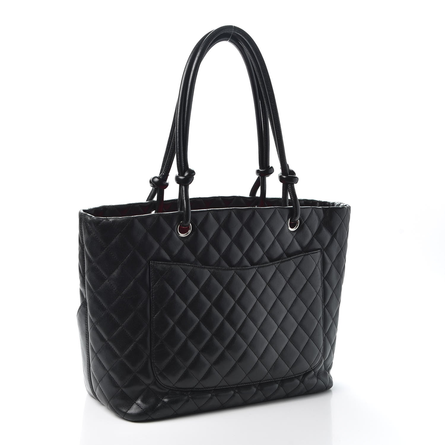 Chanel Calfskin Quilted Large Cambon Tote Black 2 of 10