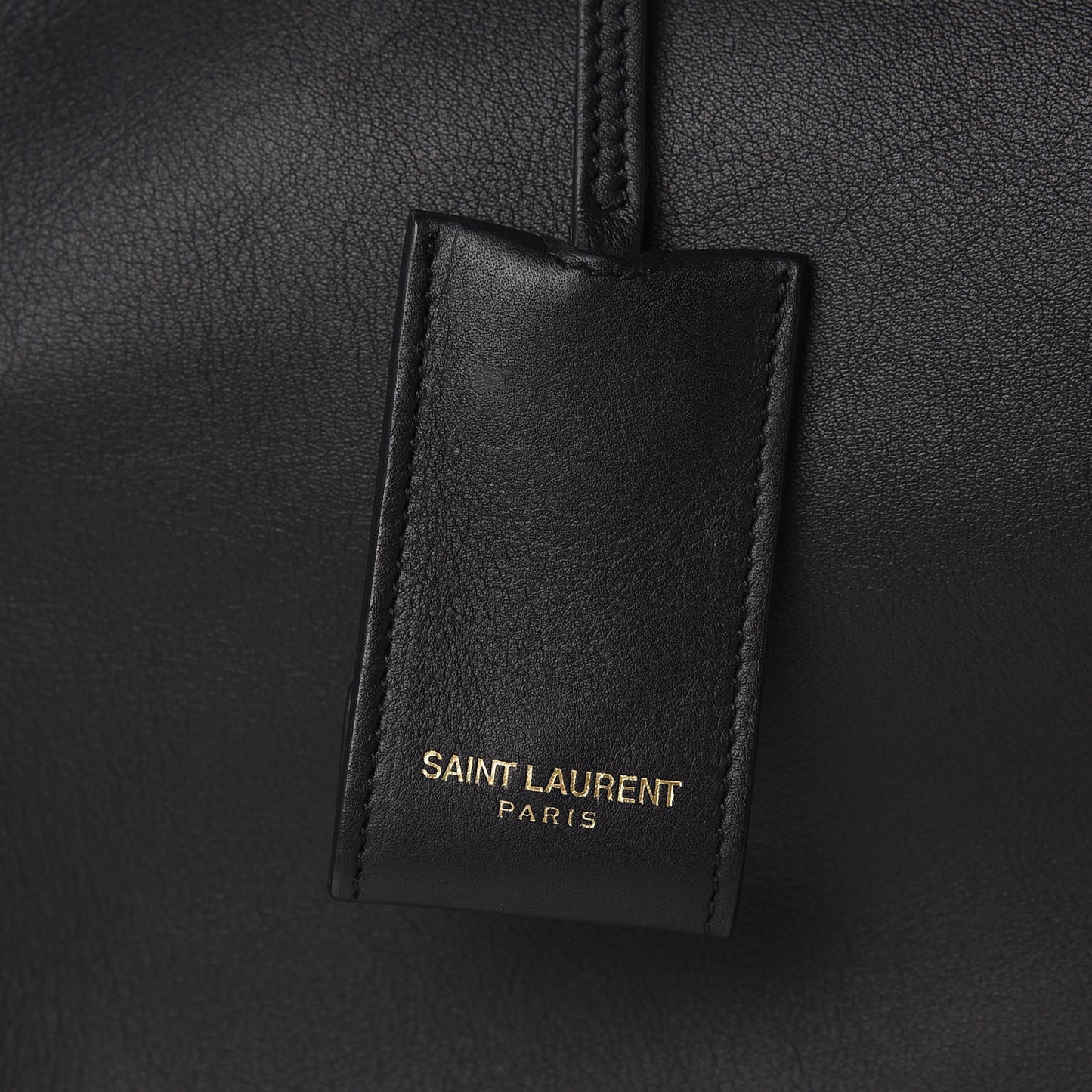 Calfskin Medium Classic Y Cabas Black