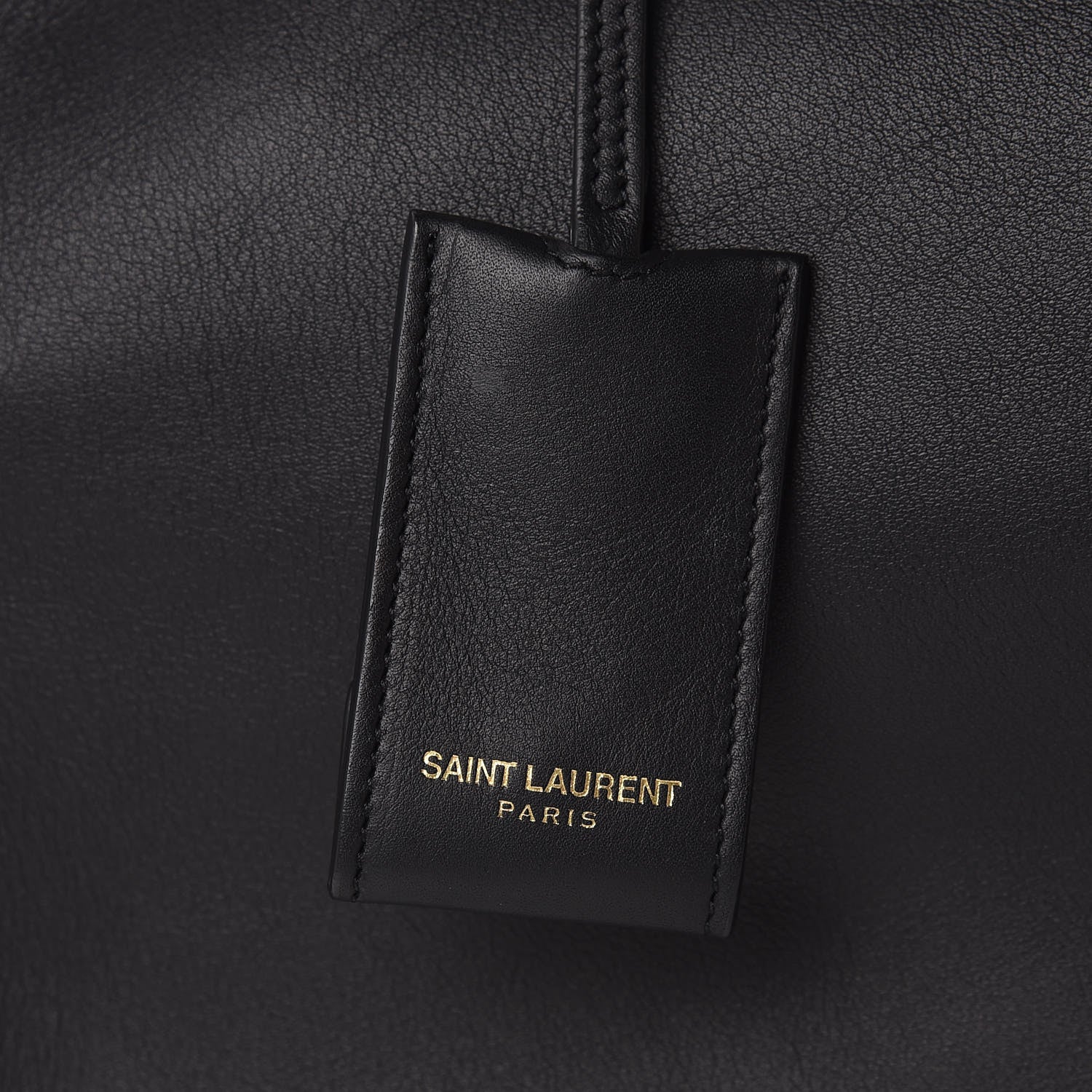 Saint Laurent Calfskin Medium Classic Y Cabas Black 10 of 11