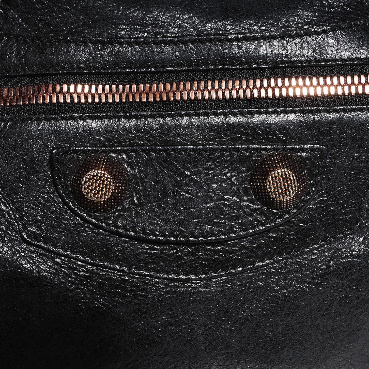 Balenciaga Agneau Giant 21 Rose Gold Hardware City Black 12 of 15