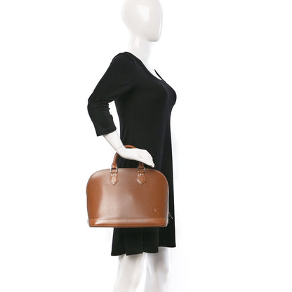 Louis Vuitton Epi Alma PM Cannelle 2 of 8