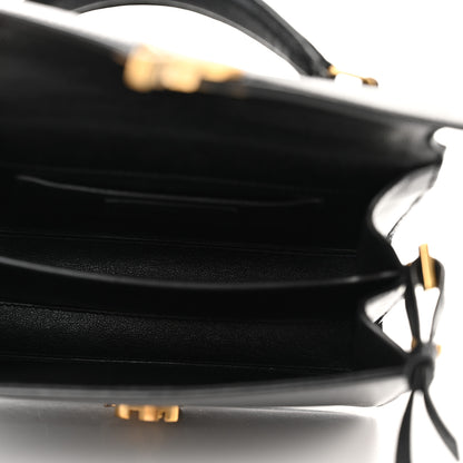 Saint Laurent Grain de Poudre Mini Classic Monogram Cassandra Top Handle Black 5 of 10