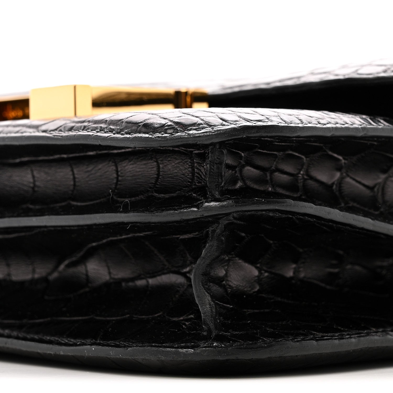 Hermes Matte Alligator Constance 18 Black 11 of 15