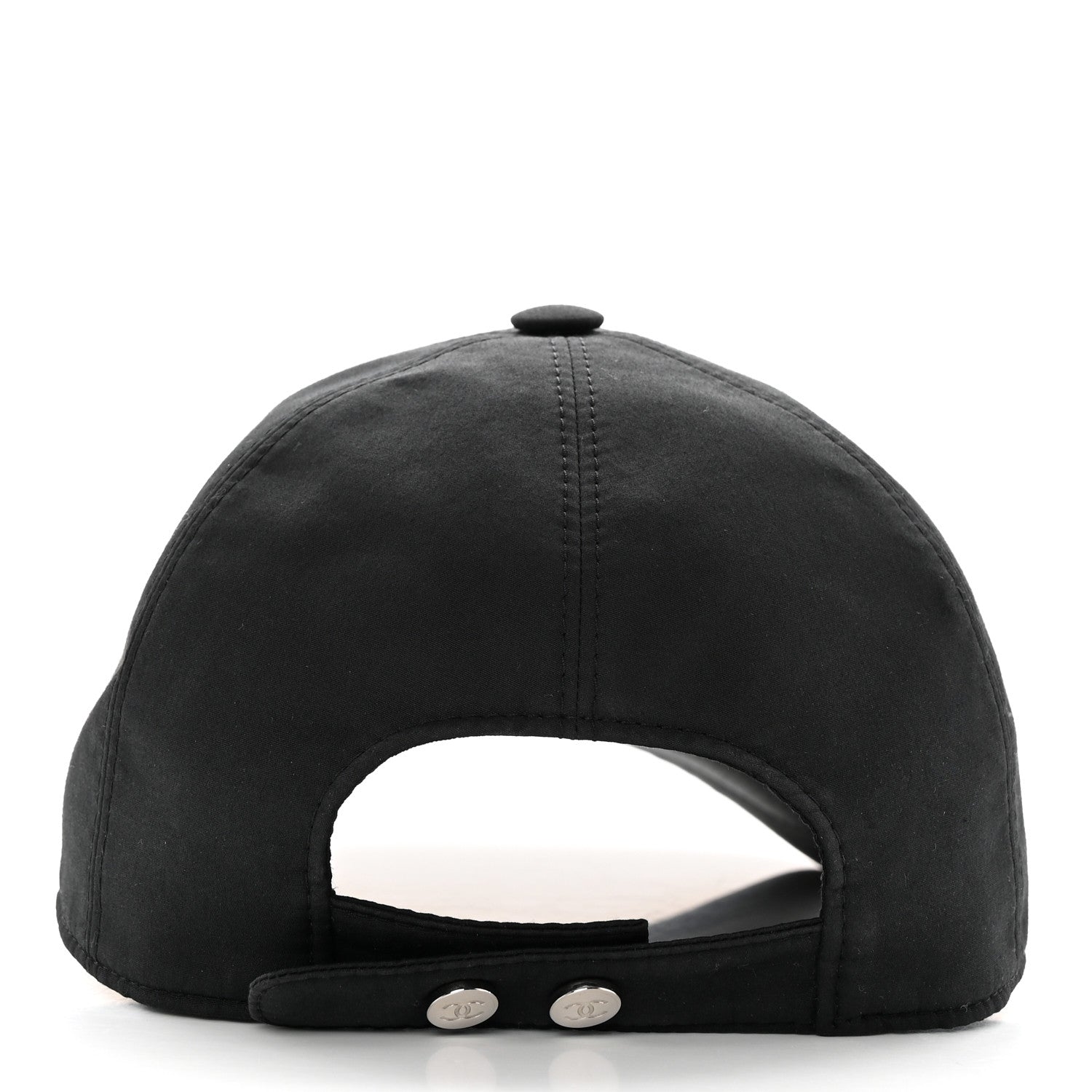 Chanel Cotton CC Cap Hat Black 6 of 10