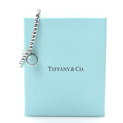 Tiffany Sterling Silver Turquoise Paloma Picasso Beaded Dot Charm Bracelet 7 of 7