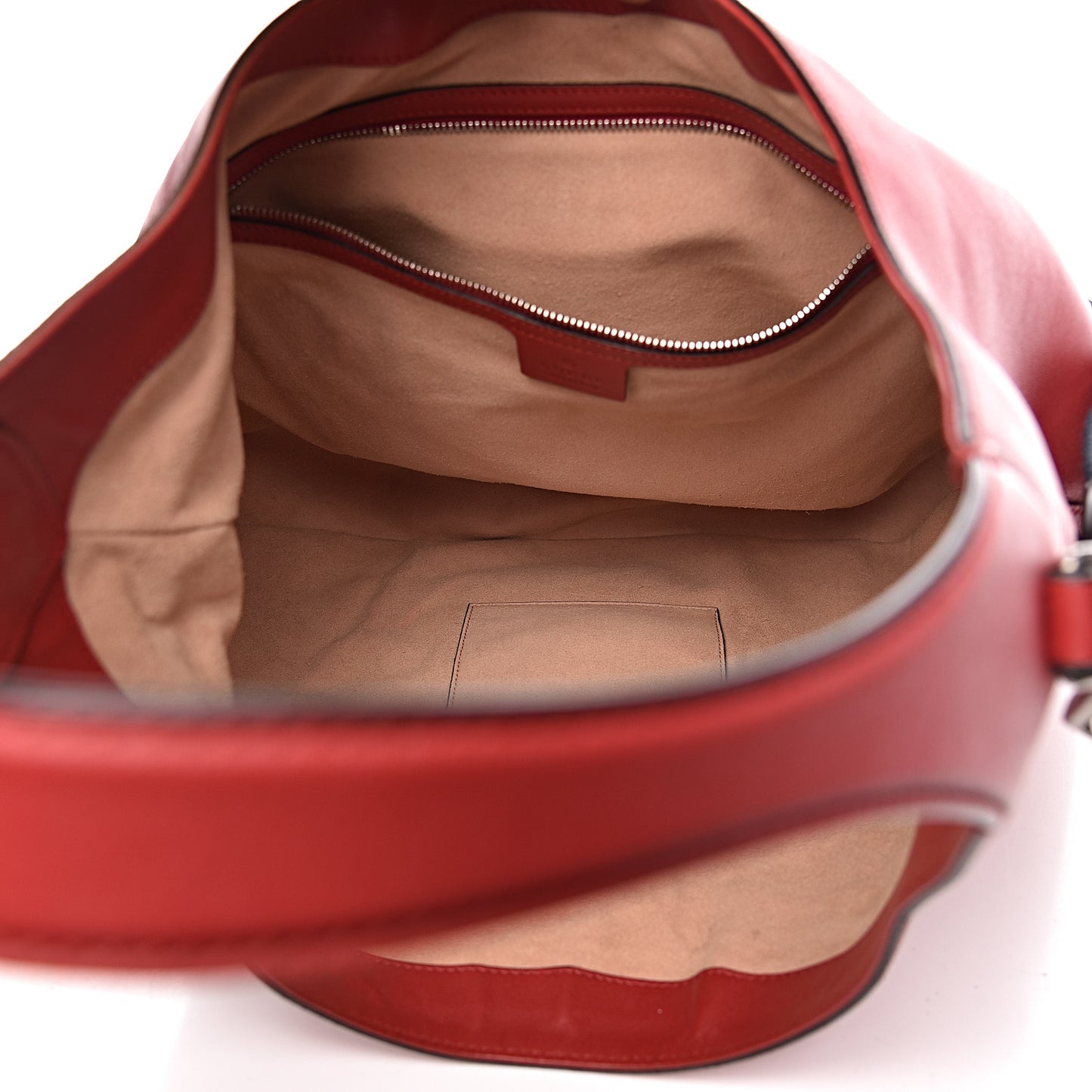 Calfskin Web Large Dionysus Hobo Red