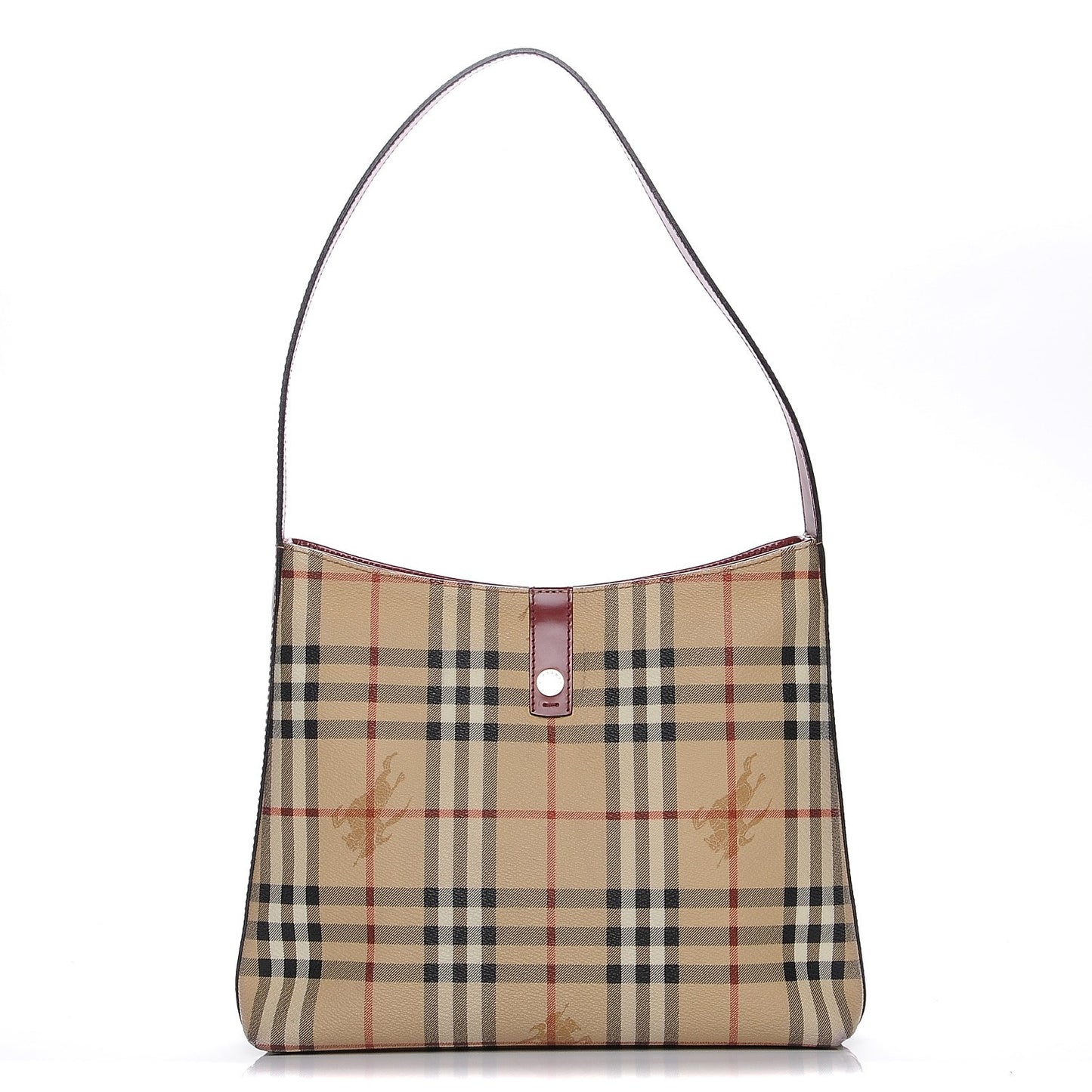 Haymarket Check Shoulder Bag Red