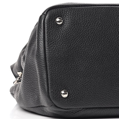 Prada Vitello Daino Tote Black 8 of 11