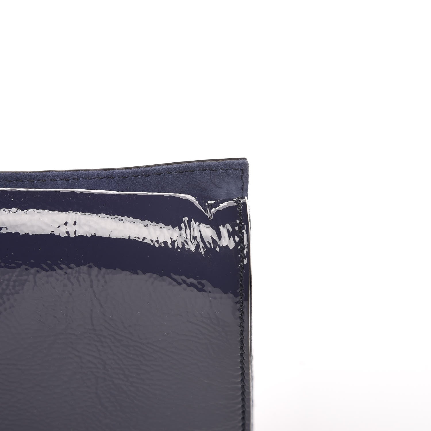 Gucci Soft Patent Medium Soho Clutch Uniform Blue 12 of 12