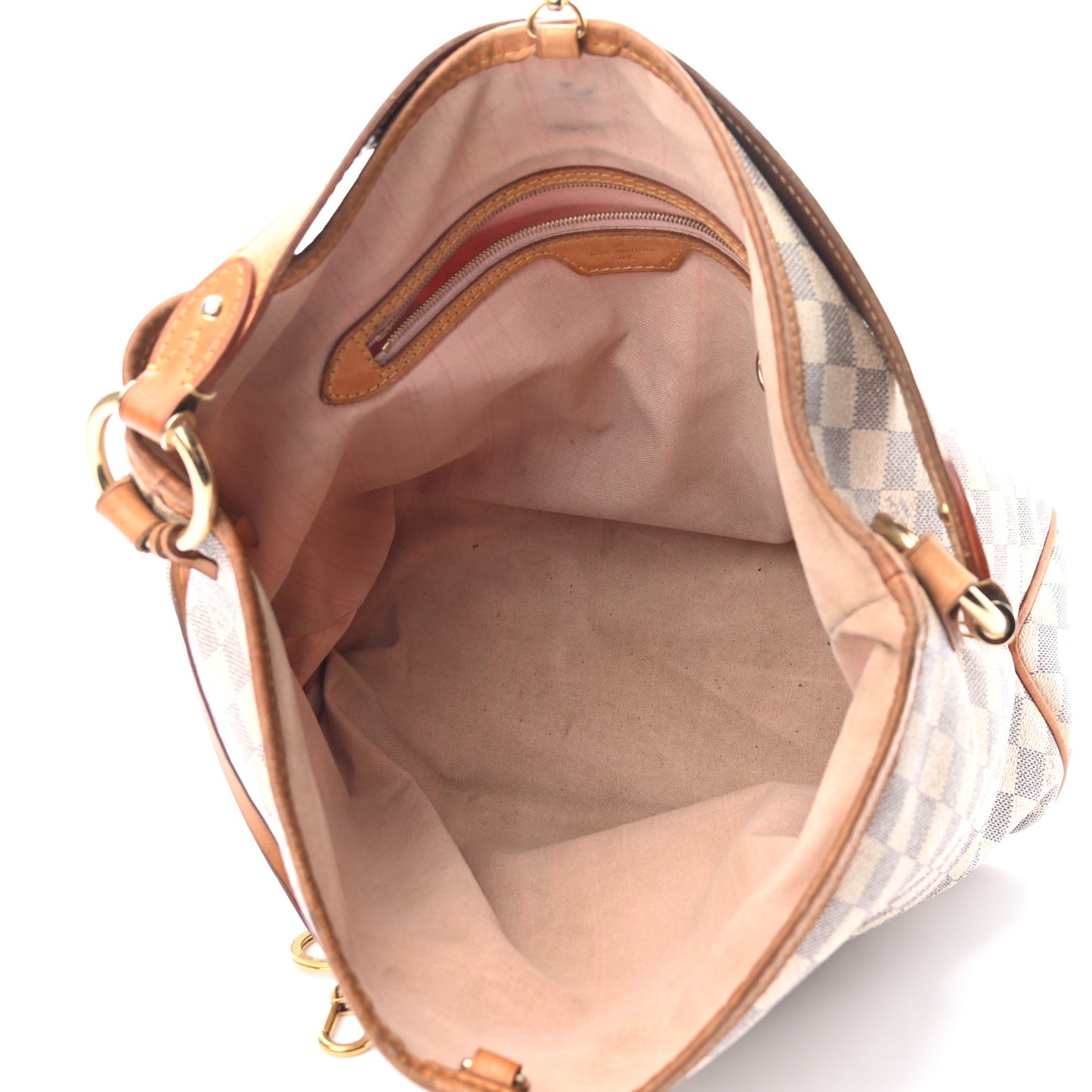 Damier Azur Delightful PM Rose Ballerine