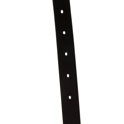 Christian Dior Calfskin Saddle Belt 90 Black 3 of 5